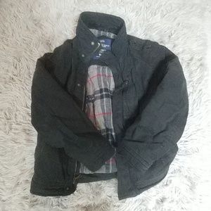 American eagle coat jacket black thick